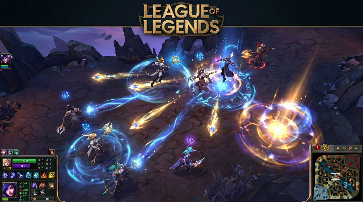 猎奇英雄联盟团战视频解说