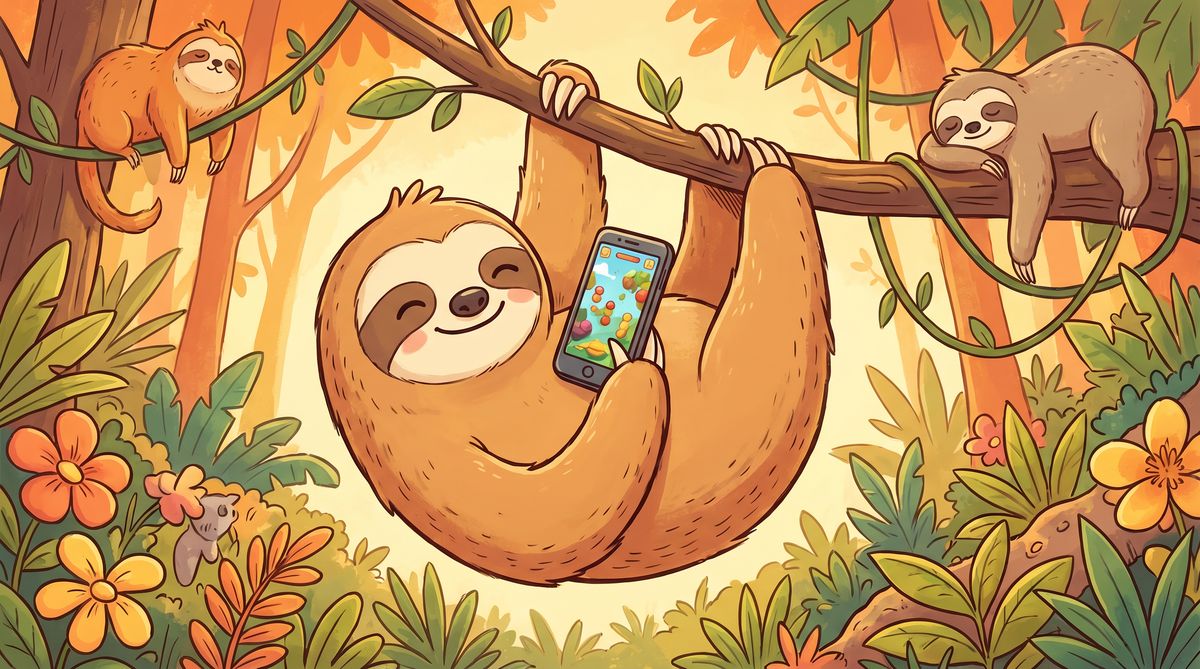 猎奇树懒游戏视频